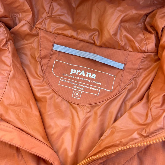 Prana Alpine Air Hooded Jacket, red clay - Picture 5 of 11